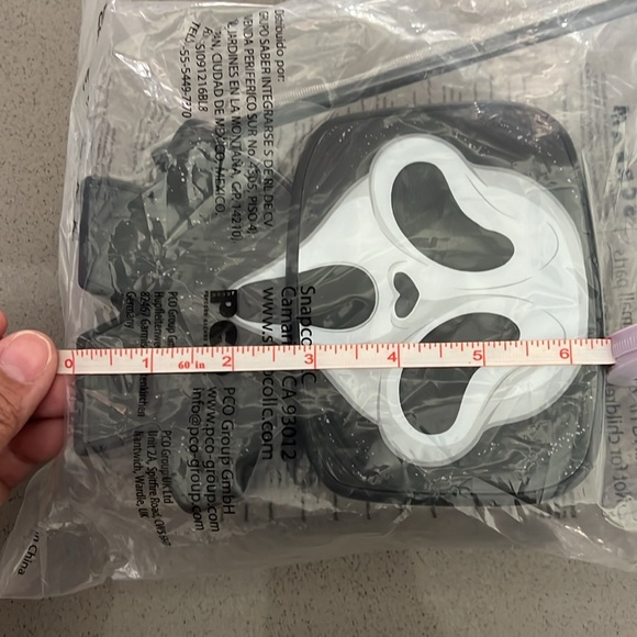 Collectible Scream Ghostface drink cup with straw from Cinemark theaters. - Picture 3 of 4